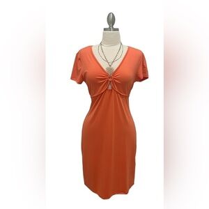 BEBE brand new with tags coral dress
